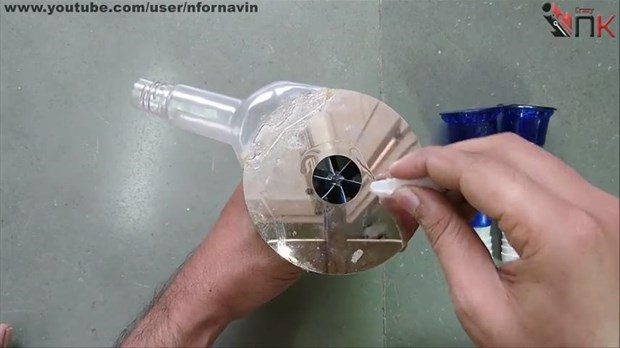Bilgisayar parçalarından öyle bir şey yaptı ki!