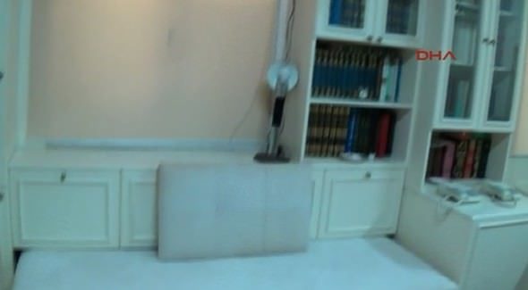 İşte Gülen'in Türkiye'deyken kullandığı oda.