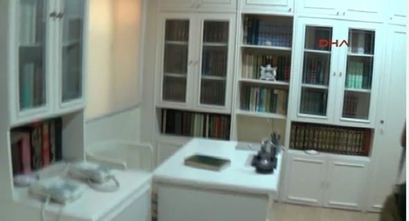 İşte Gülen'in Türkiye'deyken kullandığı oda.