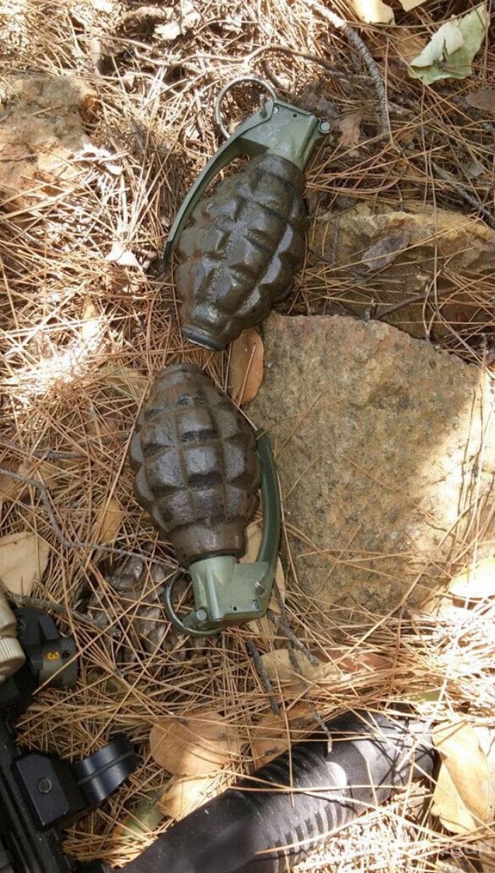 Silahları ormanda bulundu!