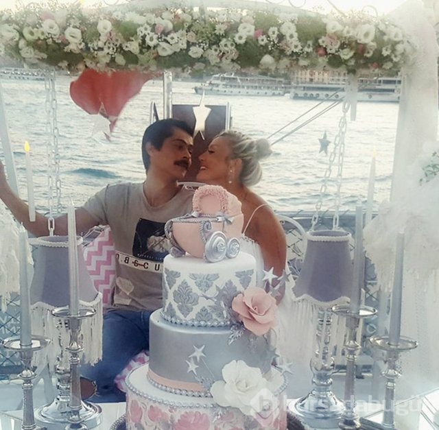 İsmail Hacıoğlu ve Duygu Kaya Kumarki baby shower yaptı
