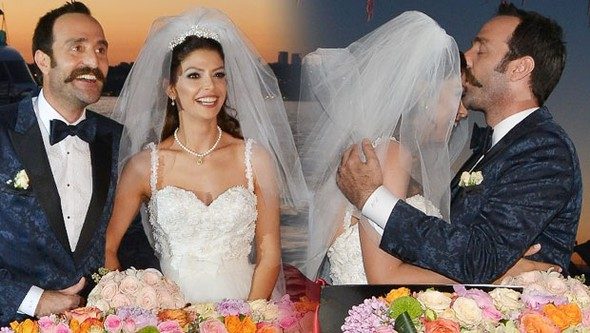 Ünlü çift evlendi!