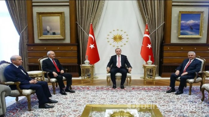 Cumhurbaşkanlığı'nda Toplantı