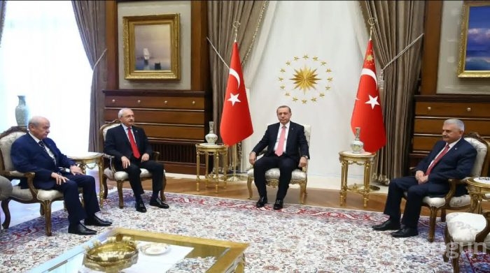 Cumhurbaşkanlığı'nda Toplantı