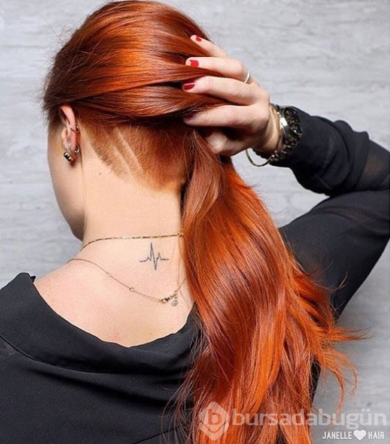 Hanımlar için 'undercut' kesimi modelleri