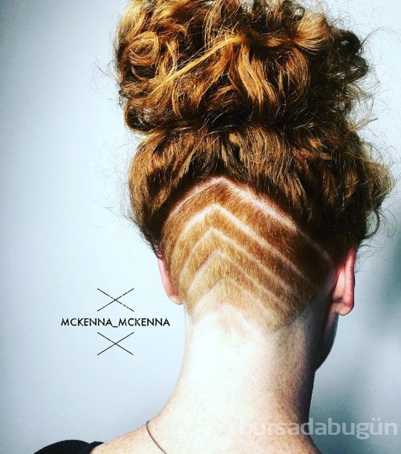 Hanımlar için 'undercut' kesimi modelleri