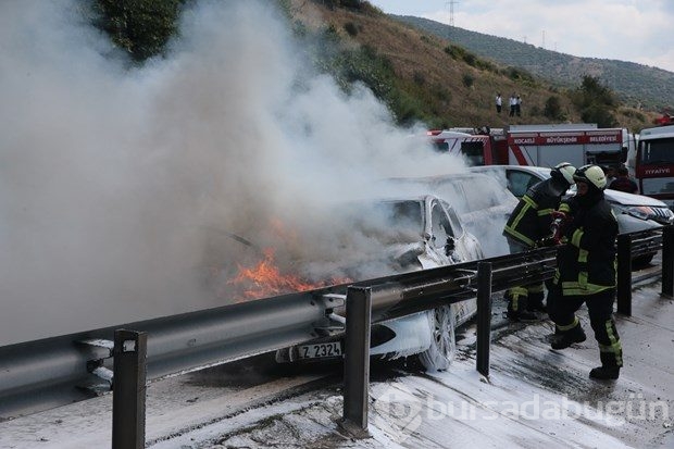 TEM'de zincirleme kaza