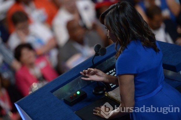 First Lady'nin konuşması geceye damga vurdu