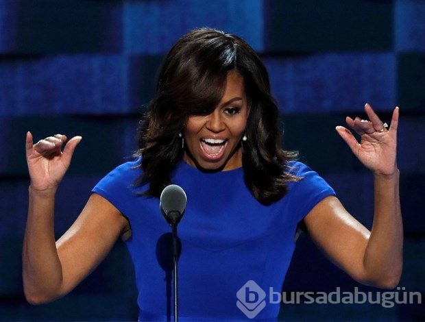 First Lady'nin konuşması geceye damga vurdu