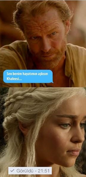 En komik Game of Thrones capsleri