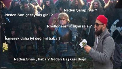 En komik Game of Thrones capsleri