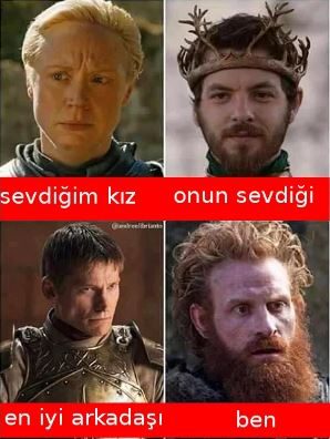 En komik Game of Thrones capsleri