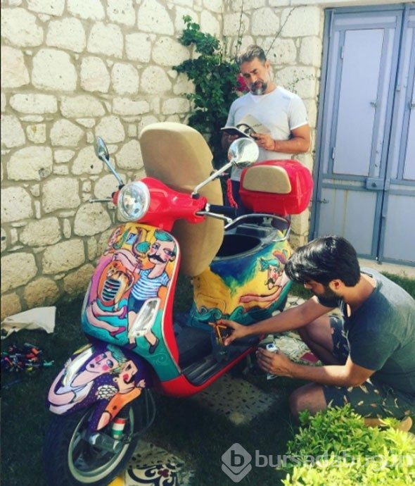 Tatillerini bu villada geçiriyorlar