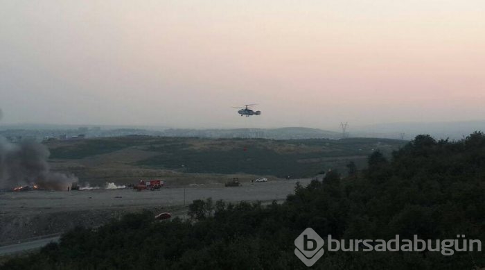 Bursa'da yangın paniği!