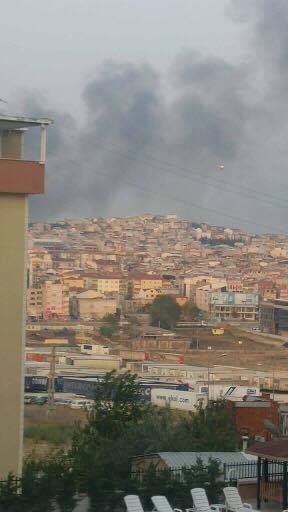 Bursa'da yangın paniği!