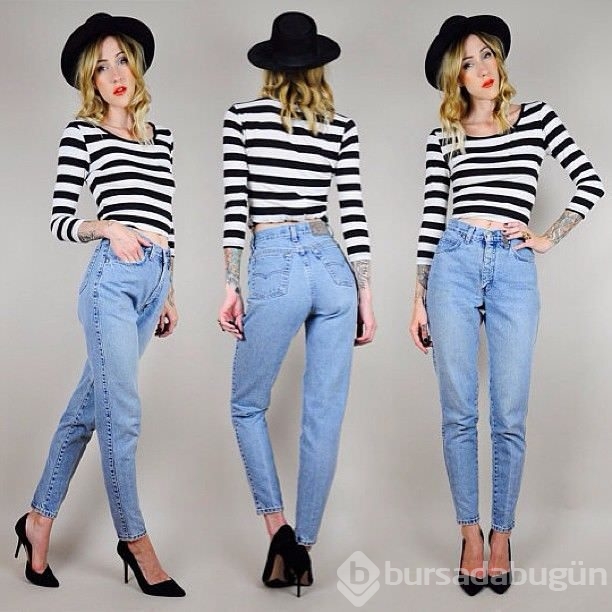 Skinny jean gidiyor mom jean geliyor!