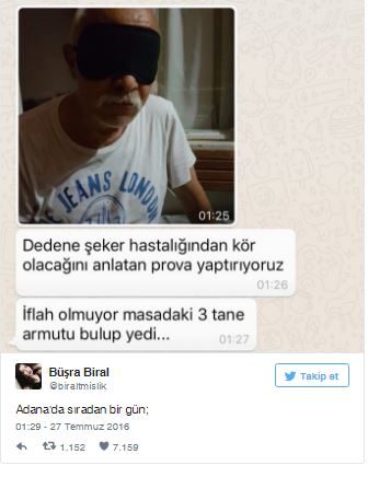 Son zamanların komik tweetleri