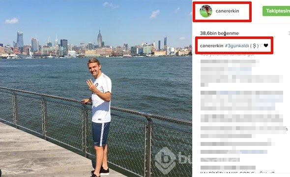 Caner Erkin'den evlilik teklifi