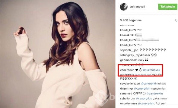 Caner Erkin'den evlilik teklifi