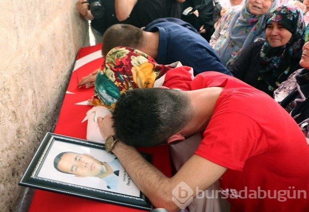 Şehit polis memuru son yolculuğuna uğurlandı