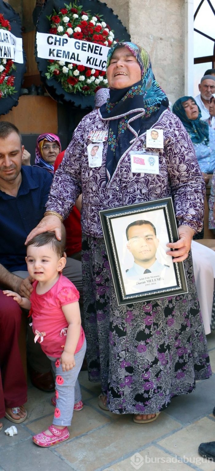 Şehit polis memuru son yolculuğuna uğurlandı