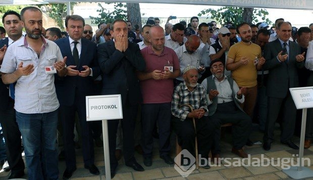 Şehit polis memuru son yolculuğuna uğurlandı