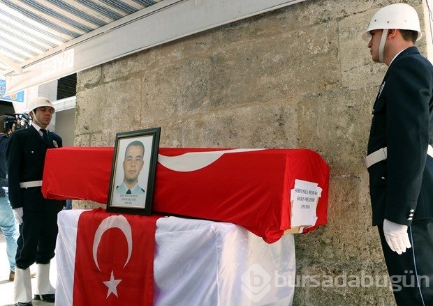 Şehit polis memuru son yolculuğuna uğurlandı