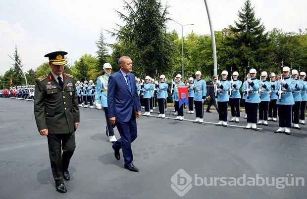 Cumhurbaşkanı, Genelkurmay Karargahı'nda