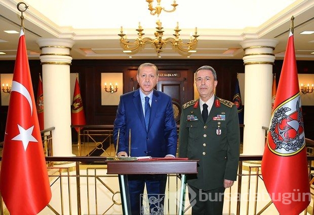 Cumhurbaşkanı, Genelkurmay Karargahı'nda