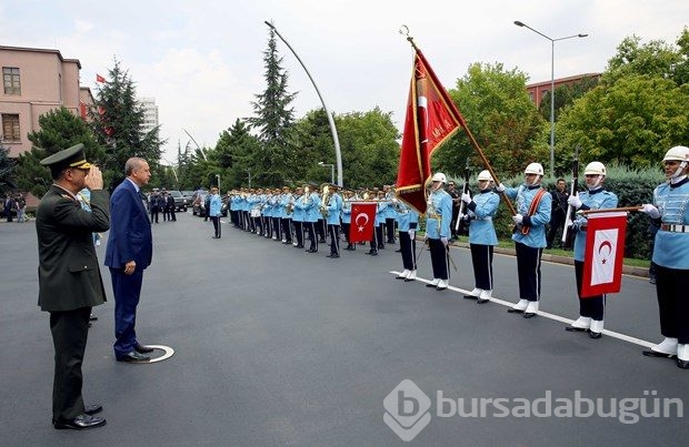 Cumhurbaşkanı, Genelkurmay Karargahı'nda