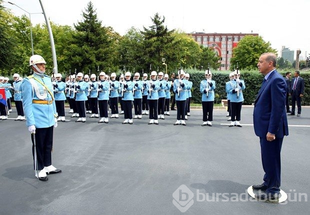 Cumhurbaşkanı, Genelkurmay Karargahı'nda