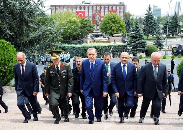 Cumhurbaşkanı, Genelkurmay Karargahı'nda