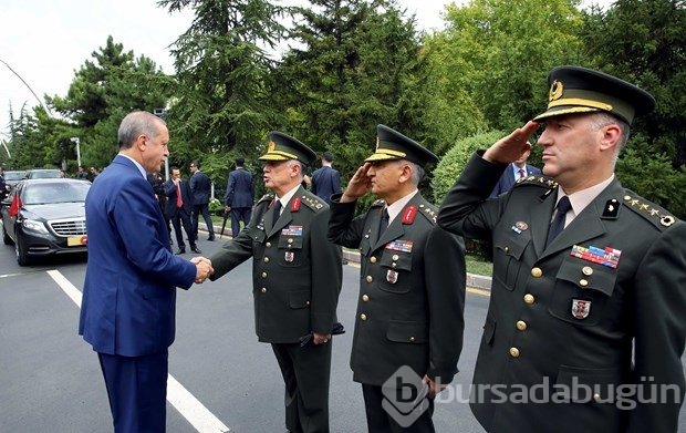 Cumhurbaşkanı, Genelkurmay Karargahı'nda