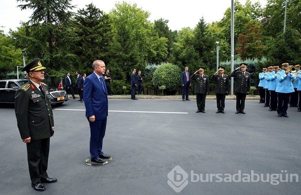 Cumhurbaşkanı, Genelkurmay Karargahı'nda