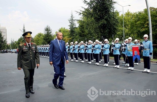 Cumhurbaşkanı, Genelkurmay Karargahı'nda