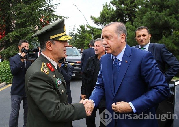 Cumhurbaşkanı, Genelkurmay Karargahı'nda