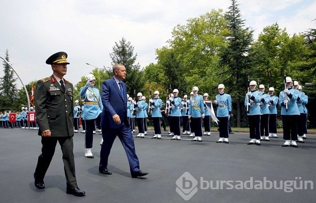 Cumhurbaşkanı, Genelkurmay Karargahı'nda