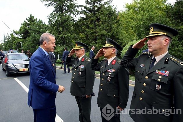 Cumhurbaşkanı, Genelkurmay Karargahı'nda