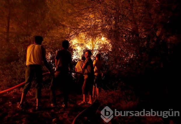 İzmir'de korkutan yangın