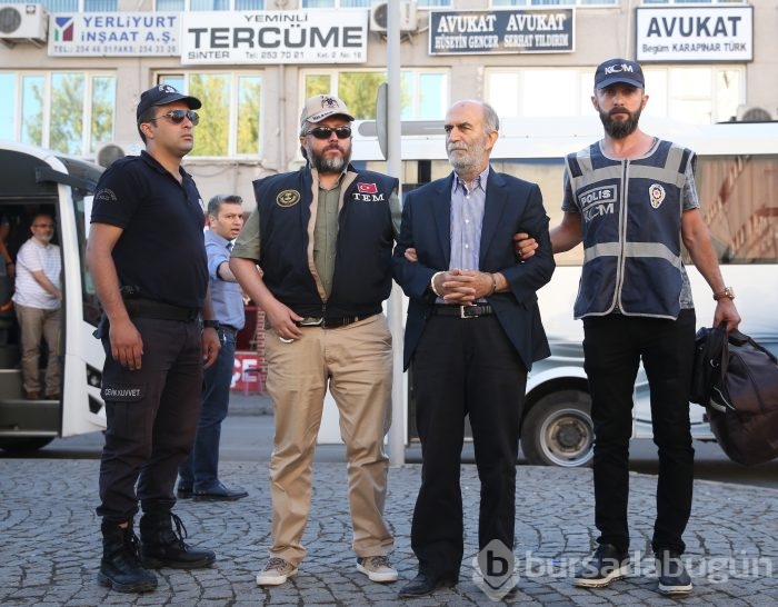 Eski Bursa Valisi Şahabettin Harput ve FETÖ'cü işadamları adliyeye sevk edildi!	