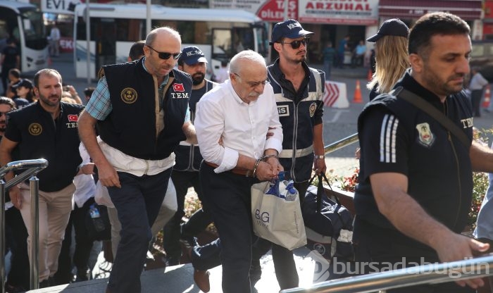 Eski Bursa Valisi Şahabettin Harput ve FETÖ'cü işadamları adliyeye sevk edildi!	