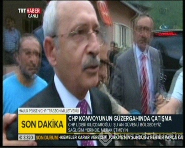 Kılıçdaroğlu'nun konvoyuna ateş açıldı çatışma çıktı