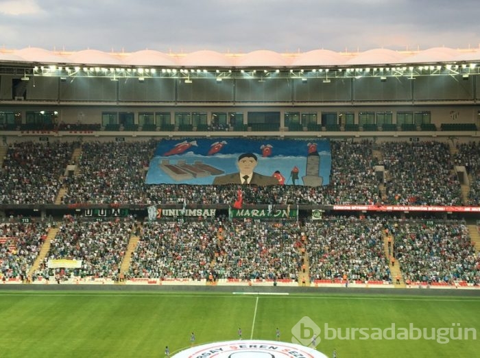 Bursaspor-Medipol Başakşehir maçından kareler...