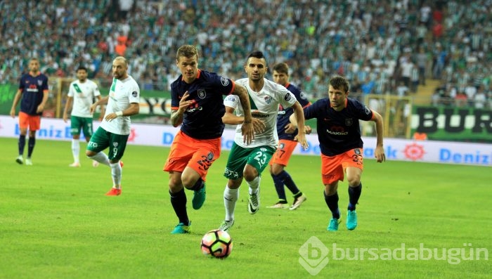 Bursaspor-Medipol Başakşehir maçından kareler...