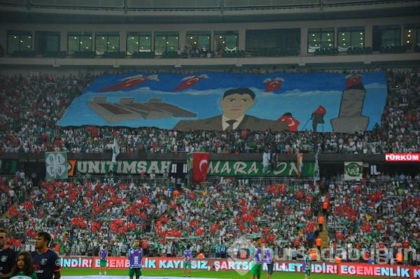 Bursaspor-Medipol Başakşehir maçından kareler...