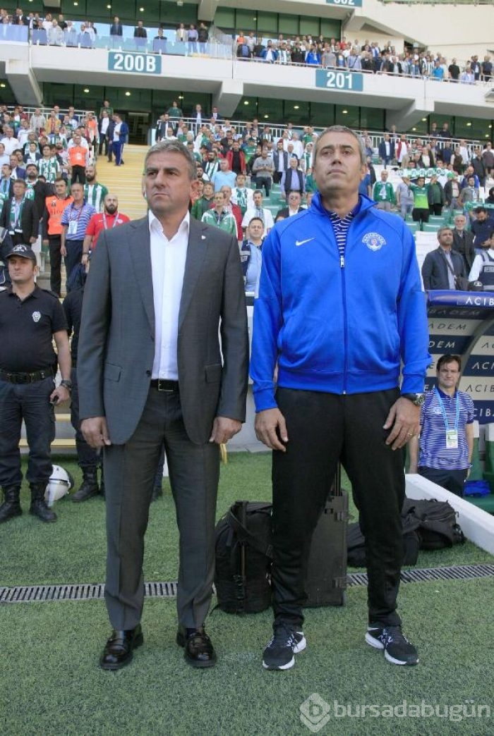 Bursaspor - Kasımpaşa maçından kareler