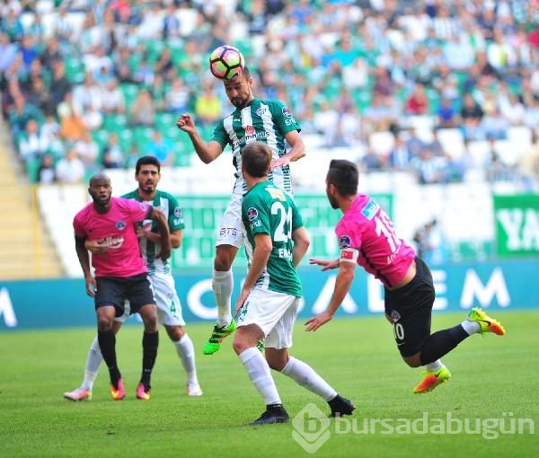 Bursaspor - Kasımpaşa maçından kareler