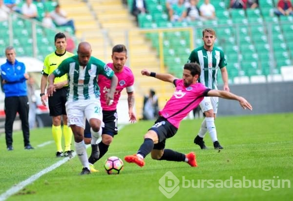 Bursaspor - Kasımpaşa maçından kareler
