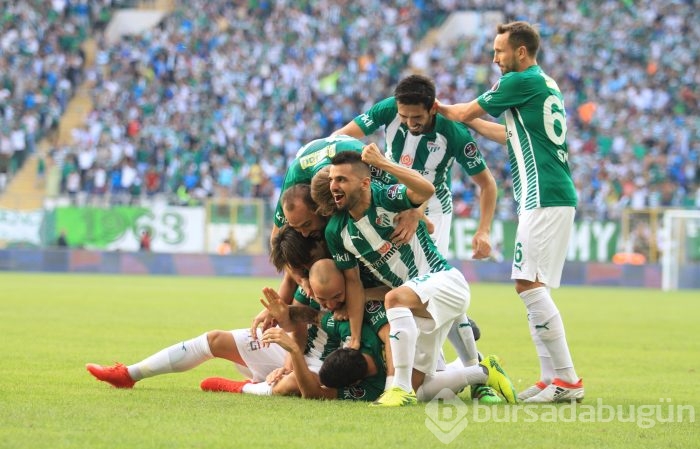 Bursaspor - Kasımpaşa maçından kareler