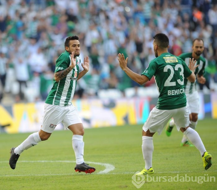 Bursaspor - Kasımpaşa maçından kareler